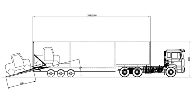 廂式檢衡車(chē)整體示意圖