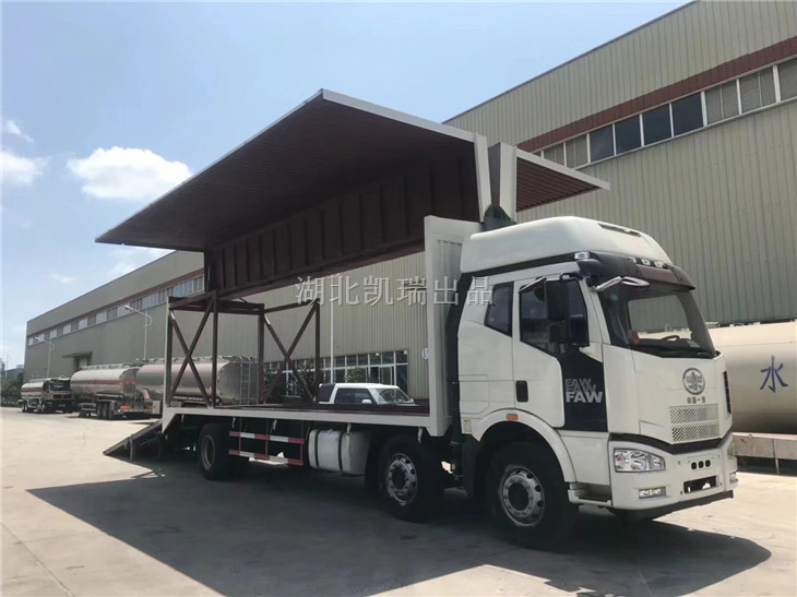 廂式計(jì)量檢衡車飛翼展開右側(cè) 廂式計(jì)量檢衡車飛翼展開右側(cè)