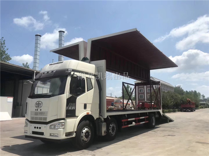 廂式計(jì)量檢衡車飛翼展開左側(cè) 廂式計(jì)量檢衡車飛翼展開左側(cè)